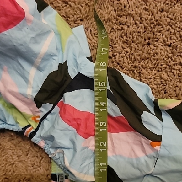 A NEW DAY LIGHT BLUE FLORAL BUBBLE PUFF SLEEVE MINI DRESS, SZ XS - Picture 11 of 13